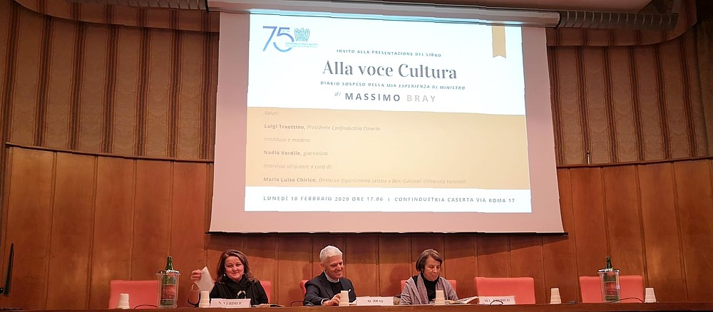 Alla voce Cultura: Bray fa tappa a Caserta 