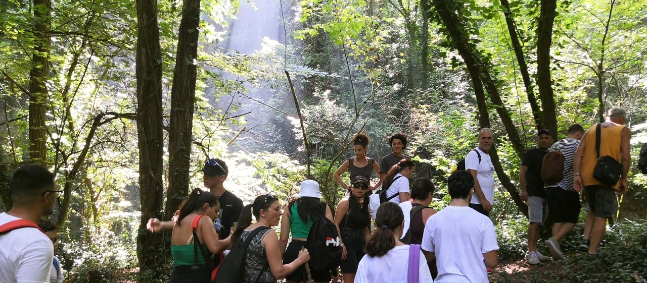 Ecoitinerari in Campania: in 80 alle Cascate di Lieti e al Museo contadino di Conca